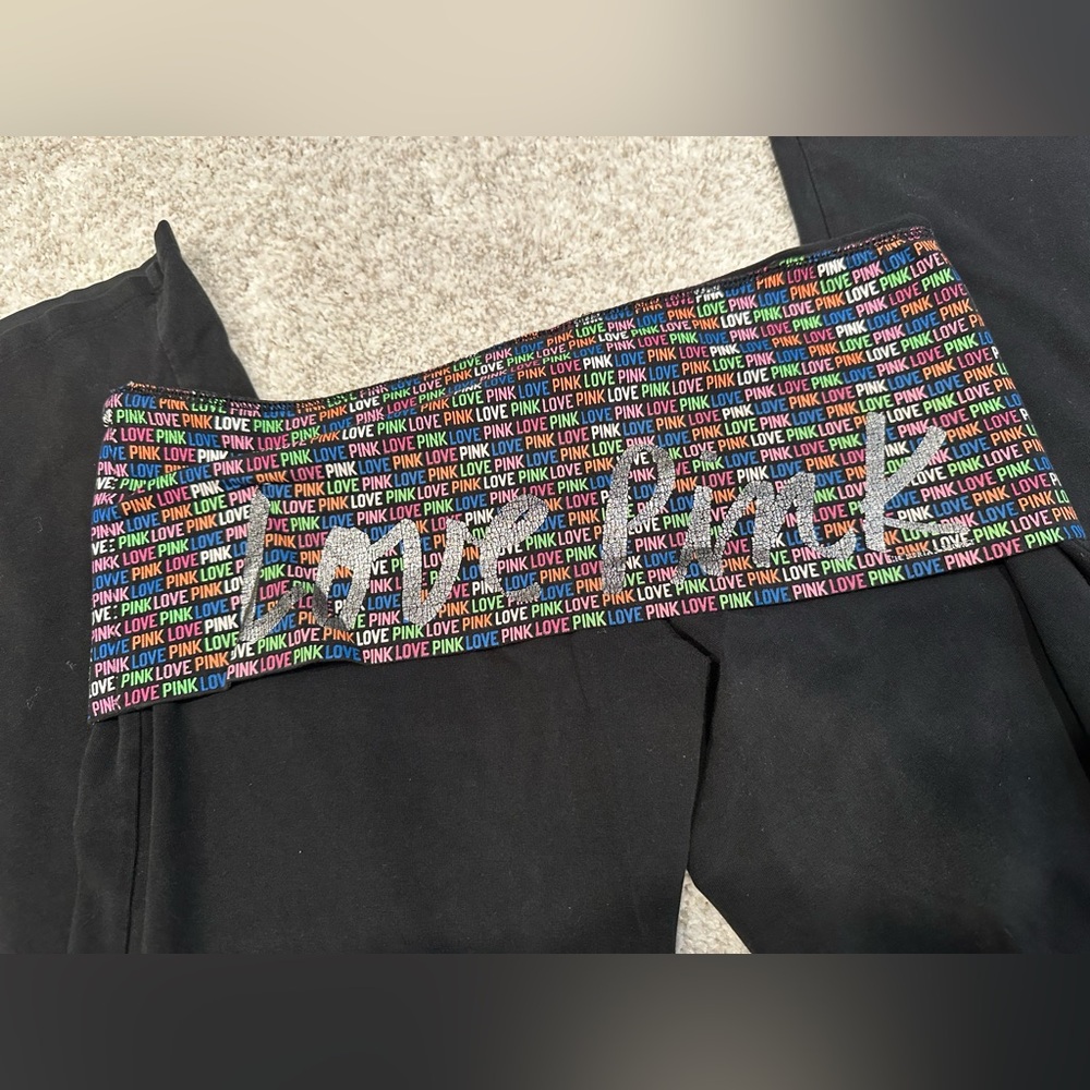 y2k PINK VS yoga pants - size Large
